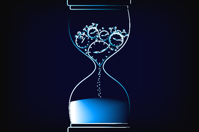 Hourglass-Featured ACH Settlement Periods